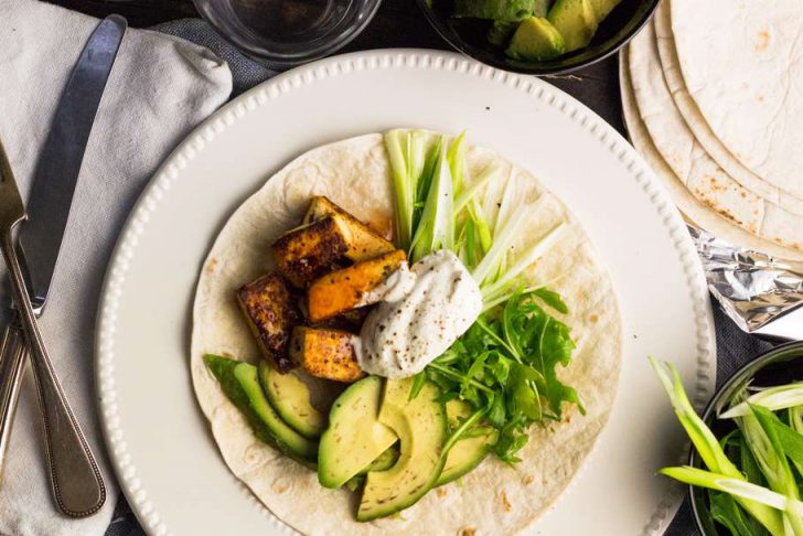 Afbeelding van vega fajitas met avocado recept 1