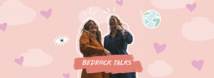 illustratie Bedrock Talks Rosa en Lisanne