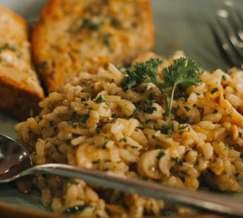 risotto kliekjes burger