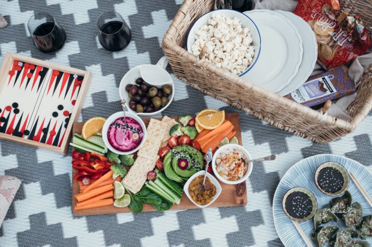 vegetarische picknick