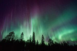 Het noorderlicht zien in in Lapland