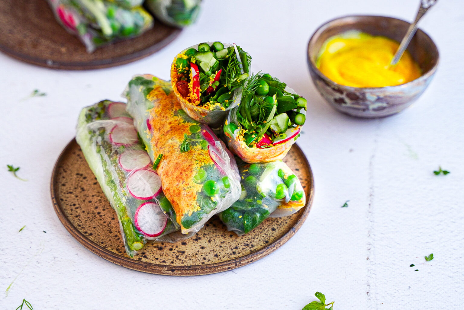 vegan summer rolls