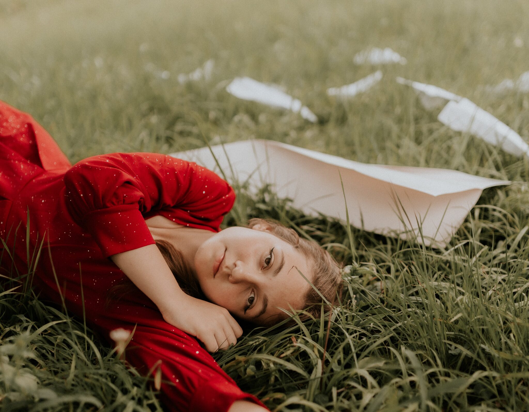 vrouw is klimaat-optimistisch