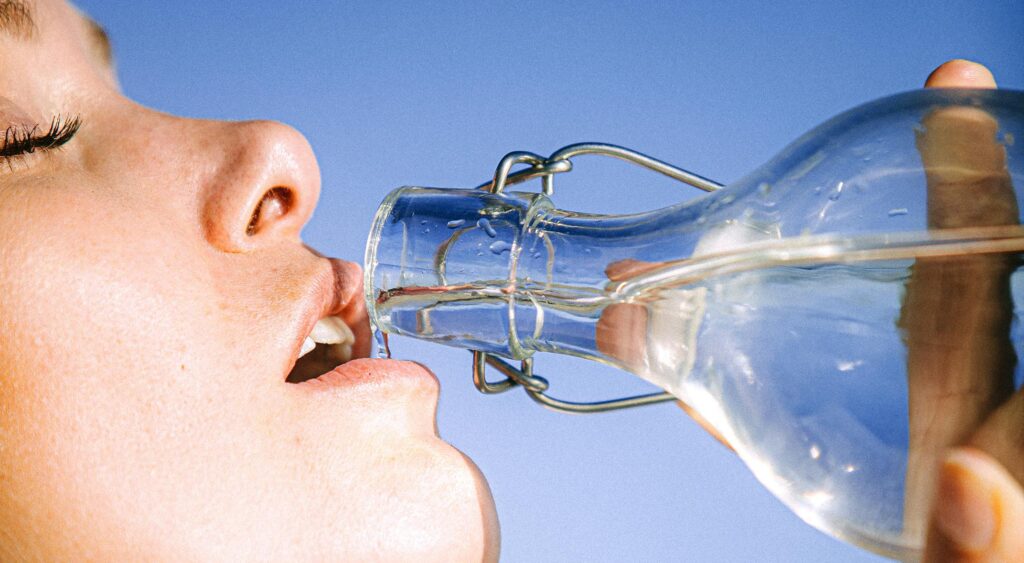 water drinken afvallen